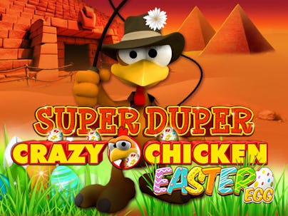 Super Duper Crazy Chicken Easter Egg